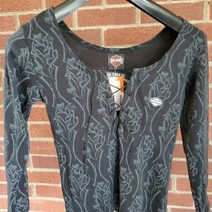 NWT Women's Small Harley Davidson Long sleeve